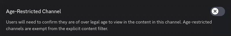 mark discord channel as age-restricted